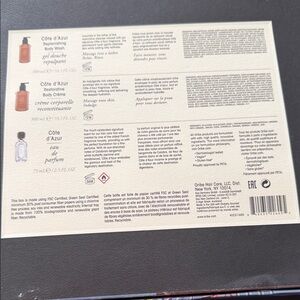 Oribe Côte d'Azur Body Care Set - Orange and White